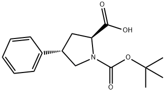 (2S,4S)-1-(tert-Butoxycarbonyl)-4-phenylpyrrolidine-2-carboxylic acid