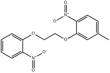 4-METHYL-1-NITRO-2-[2-(2-NITROPHENOXY)ETHOXY]-BENZENE 结构式