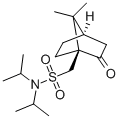 (S)-CAMPHORSULFONIC ACID DIISOPROPYLAMIDE 结构式