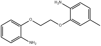 2-[2-(2-Aminophenoxy)ethoxy]-4-methyl-benzenamine 结构式