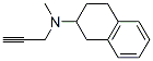 N-methyl-N-propargyl-2-aminotetralin 结构式