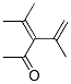 3-Penten-2-one, 4-methyl-3-(1-methylethenyl)- (9CI) 结构式