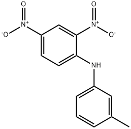N-(3-methylphenyl)-2,4-dinitroaniline 结构式