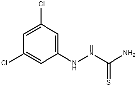 3,5-Dichlorophenylthiosemicarbazide 结构式