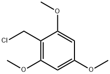 2-(氯甲基)-1,3,5-三甲氧基苯 结构式