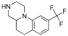 2,3,4,4a,5,6-hexahydro-9-(trifluoromethyl)-1H-pyrazino(1,2-a)quinoline 结构式