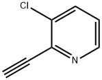 3-氯-2-乙炔基吡啶 结构式