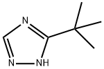 3-(叔丁基)-1,2,4-1H-三氮唑 结构式