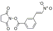 N-succinimidyl-3-(2-nitrovinyl)benzoate 结构式