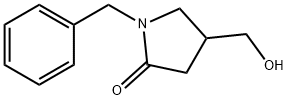 1-苄基-4-甲醇-2-吡咯烷酮 结构式