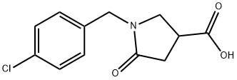 1-(4-Chlorobenzyl)-5-oxopyrrolidine-3-carboxylicacid