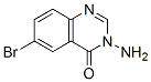 3-AMINO-6-BROMOQUINAZOLIN-4(3H)-ONE 结构式
