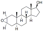 Androstan-17-ol, 2,3-epoxy-, (2alpha,3alpha,5alpha,17beta)- 结构式