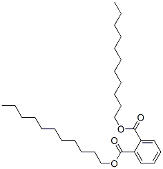 双十一烷基邻苯二甲酸酯(支链异构混合物) 结构式