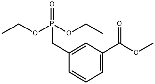 DIETHYL (3-(METHOXYCARBONYL)PHENYL)METHYLPHOSPHONATE 结构式