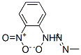 1-methyl-3-(2-nitrophenyl)triazene N-oxide 结构式