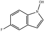 1H-Indole,5-fluoro-1-hydroxy- 结构式
