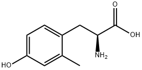 2-氨基-3-(4-羟基-2-甲基苯基)丙酸 结构式