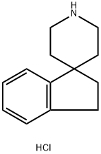 螺[二氢化茚-1,4'-哌啶]盐酸盐 结构式