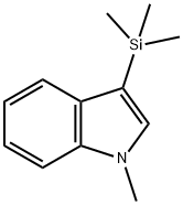 1-methyl-3-trimethylsilylindole 结构式