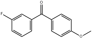 3-FLUORO-4'-METHOXYBENZOPHENONE 结构式