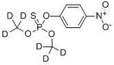 氘代甲基对硫磷 结构式