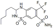 (-)-Penflutizide 结构式