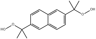 2,2'-(2,6-Naphthalenediyl)bis(2-hydroperoxypropane) 结构式