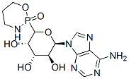 9-(5'-(2-oxo-1,3,2-oxazaphosphorinan-2-yl)-beta-arabinosyl)adenine 结构式