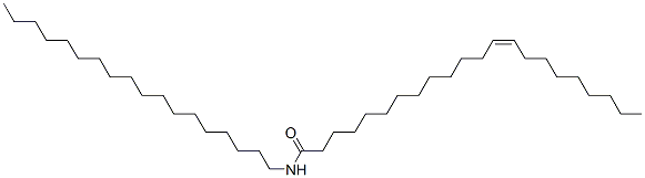 N-十八烷基-13-二十二酰胺 结构式