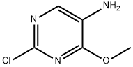 2-氯-4-甲氧基嘧啶-5-胺 结构式