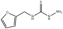 3-氨基-1-(呋喃-2-基甲基)硫脲 结构式