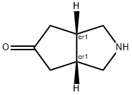 六氢环戊并[C]吡咯-5(1H)-酮 结构式