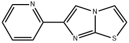 6-(吡啶-2-基)咪唑并[2,1-B]噻唑 结构式