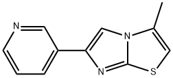 3-METHYL-6-(PYRIDIN-3-YL)IMIDAZO[2,1-B]THIAZOLE 结构式