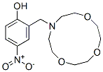 4-Nitro-2-[(1,4,7-trioxa-10-azacyclododecan-10-yl)methyl]phenol 结构式
