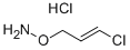 反式-3-氯-2-丙烯基羟胺盐酸盐 结构式