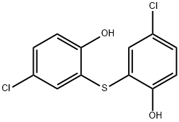 2,2’-二羟基-5,5’-二氯-二苯基硫醚 结构式