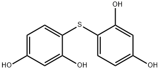 2,2',4,4'-四羟基二苯硫醚 结构式