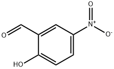 5-硝基水杨醛 结构式