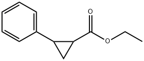 2-苯基环丙烷羧酸乙酯 结构式