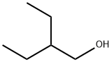 2-乙基-1-丁醇 结构式