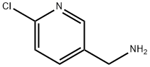 5-氨基甲基-2-氯吡啶 结构式