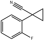 1-(2-fluorophenyl)cyclopropane-1-carbonitrile