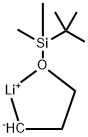 3 - (叔 - 二甲基硅氧基)-1 - 丙基锂 结构式