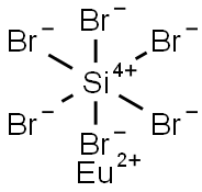 europium(2+) hexabromosilicate(2-) 结构式