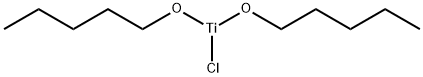 chlorobis(pentyloxy)titanium 结构式