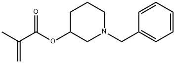 1-benzyl-3-piperidyl methacrylate 结构式