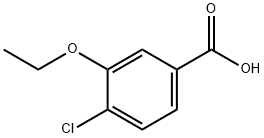 4-氯-3-乙氧基苯甲酸 结构式