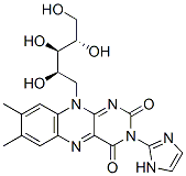 8 alpha-N-imidazolylriboflavin 结构式